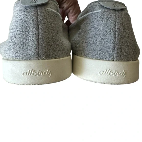 Allbirds Wool Tree Huggers Slip-On Casual Sneakers Light Grey Women’s Size 8 - Picture 11 of 16